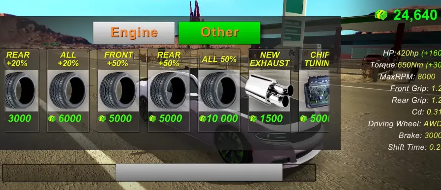 CAR Engine customization 